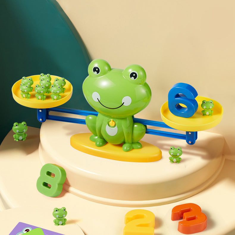 Kids Balance Math Toy With 20 frog+10 Numbers (Educational Toy)
