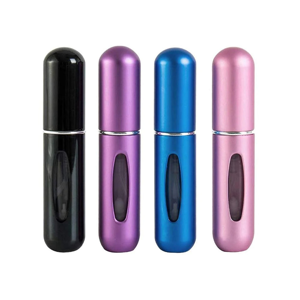 4 Pcs Mini Refill Perfume Bottle