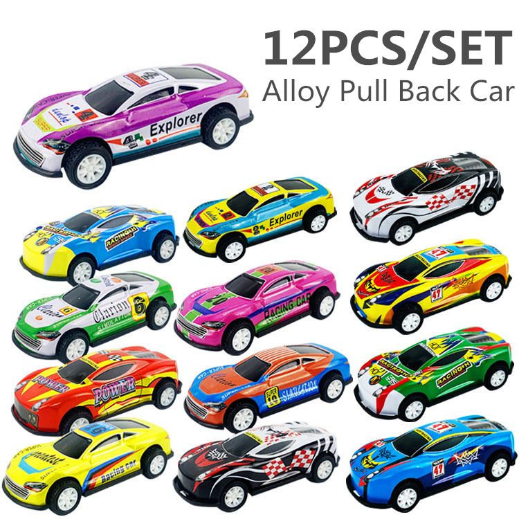 High quality Metal Cars For Kids (12 Pcs Set)