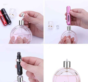 4 Pcs Mini Refill Perfume Bottle