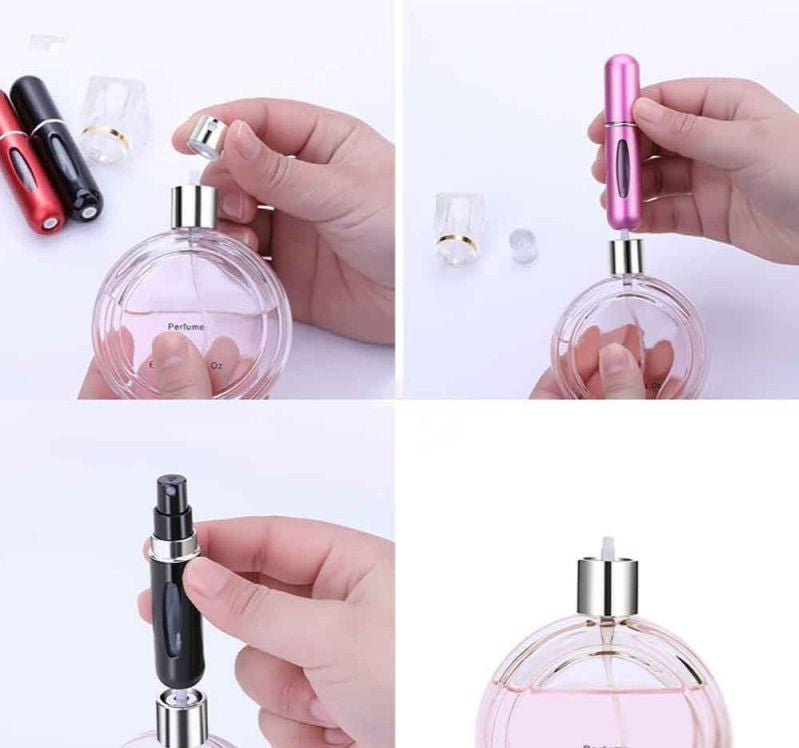 4 Pcs Mini Refill Perfume Bottle