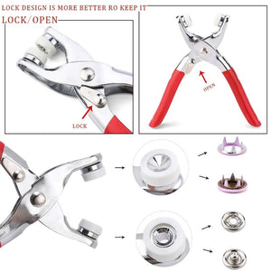 Tich Button Sewing Machine + 50 Free Tich Buttons