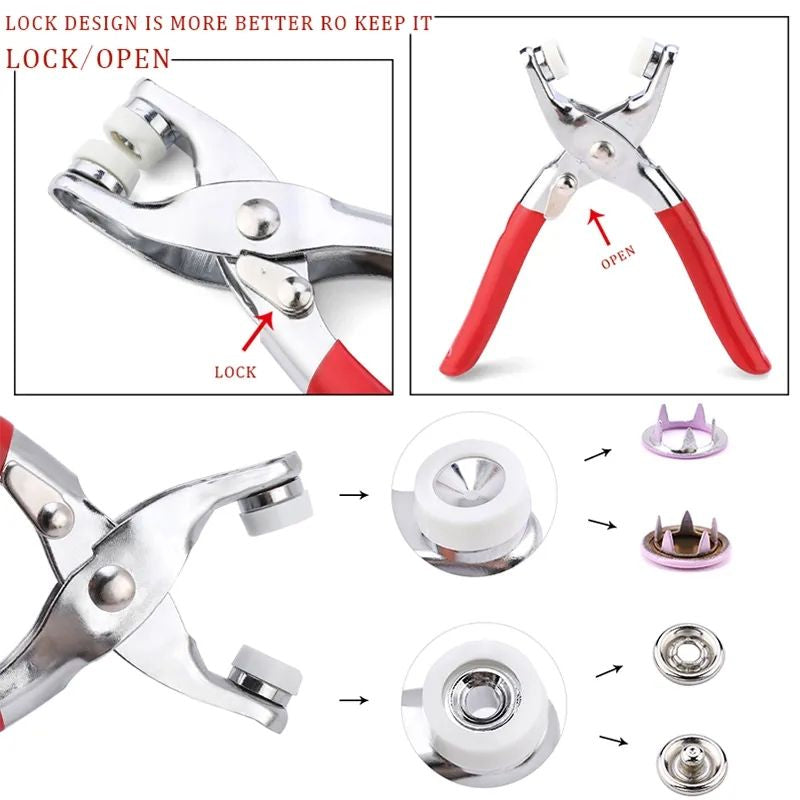 Tich Button Sewing Machine + 50 Free Tich Buttons