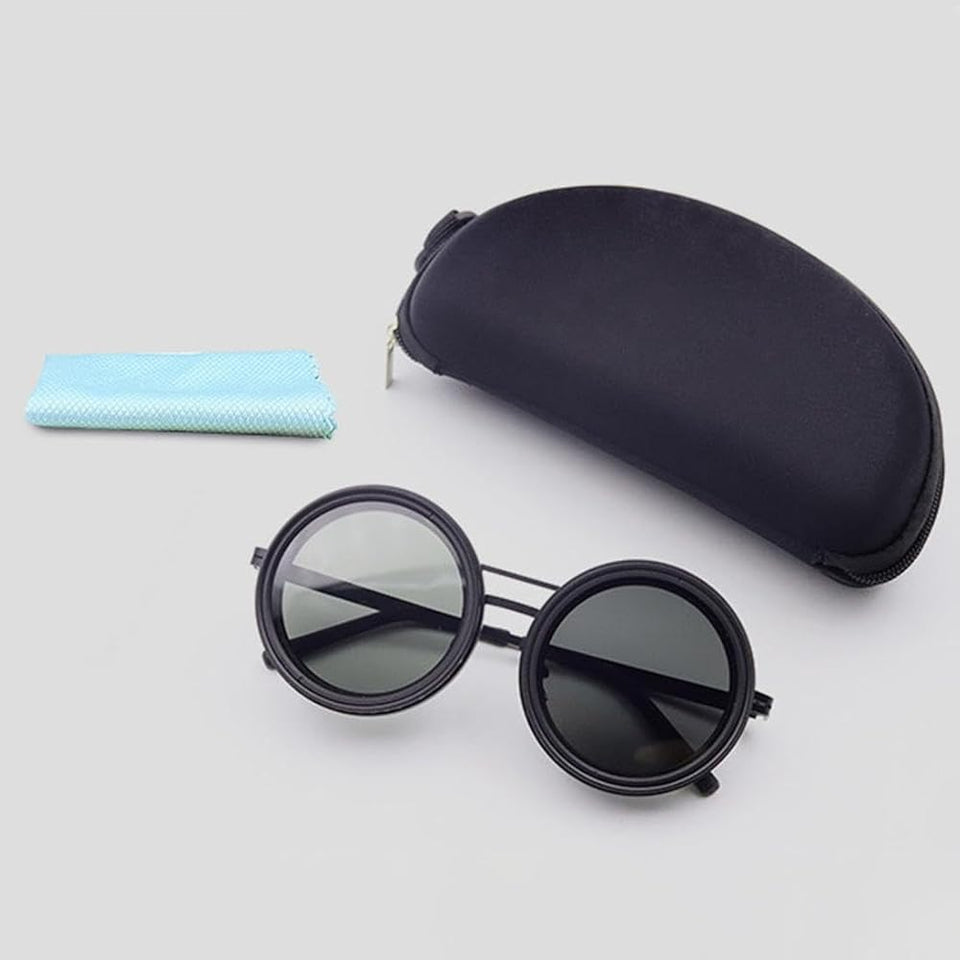 Imported Quality Adjustable Diming Sunglasses with lens