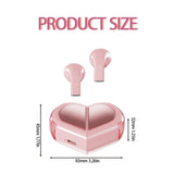 Heart Shape High Quality Earbuds Perfect For Gift