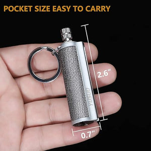 Waterproof Permanent Match Keychain Lighter