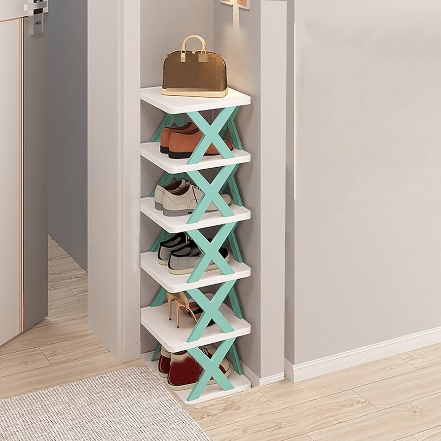 1x Portable 5 Layer Shoe Rack