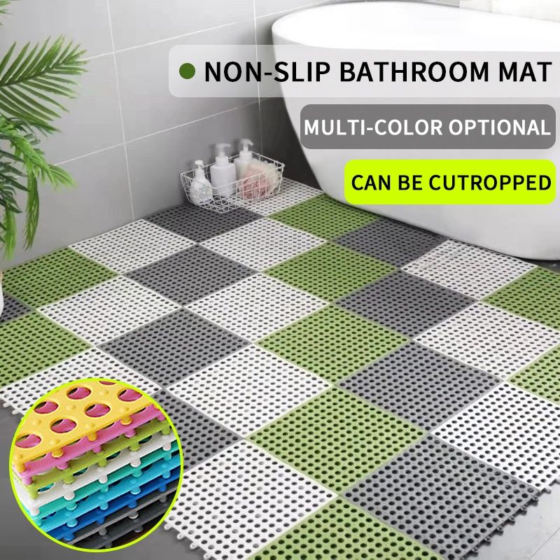 15 Pcs Pack Non Slip Bathroom mats