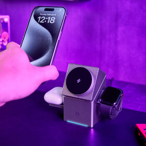 CYBER T 25W Qi2 Certification magnetic 3-in-1 wireless charger