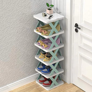 1x Portable 5 Layer Shoe Rack