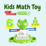 Kids Balance Math Toy With 20 frog+10 Numbers (Educational Toy)