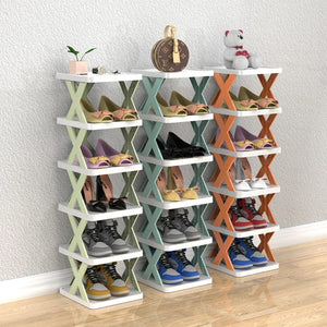 1x Portable 5 Layer Shoe Rack