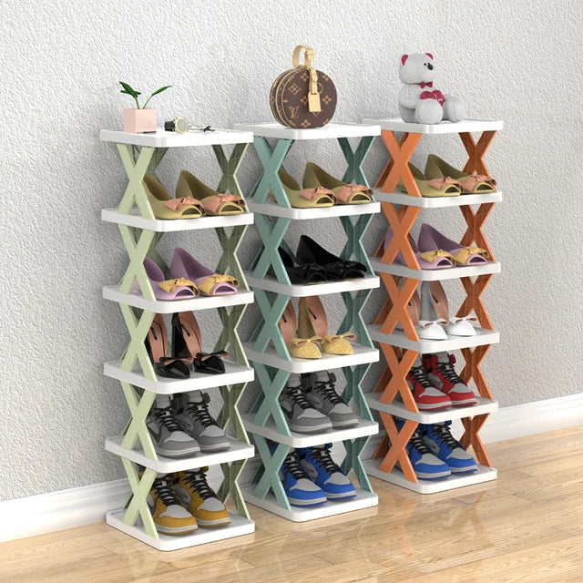 1x Portable 5 Layer Shoe Rack