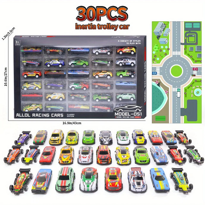 High quality Metal Cars For Kids (30 Pcs Gift Packing)