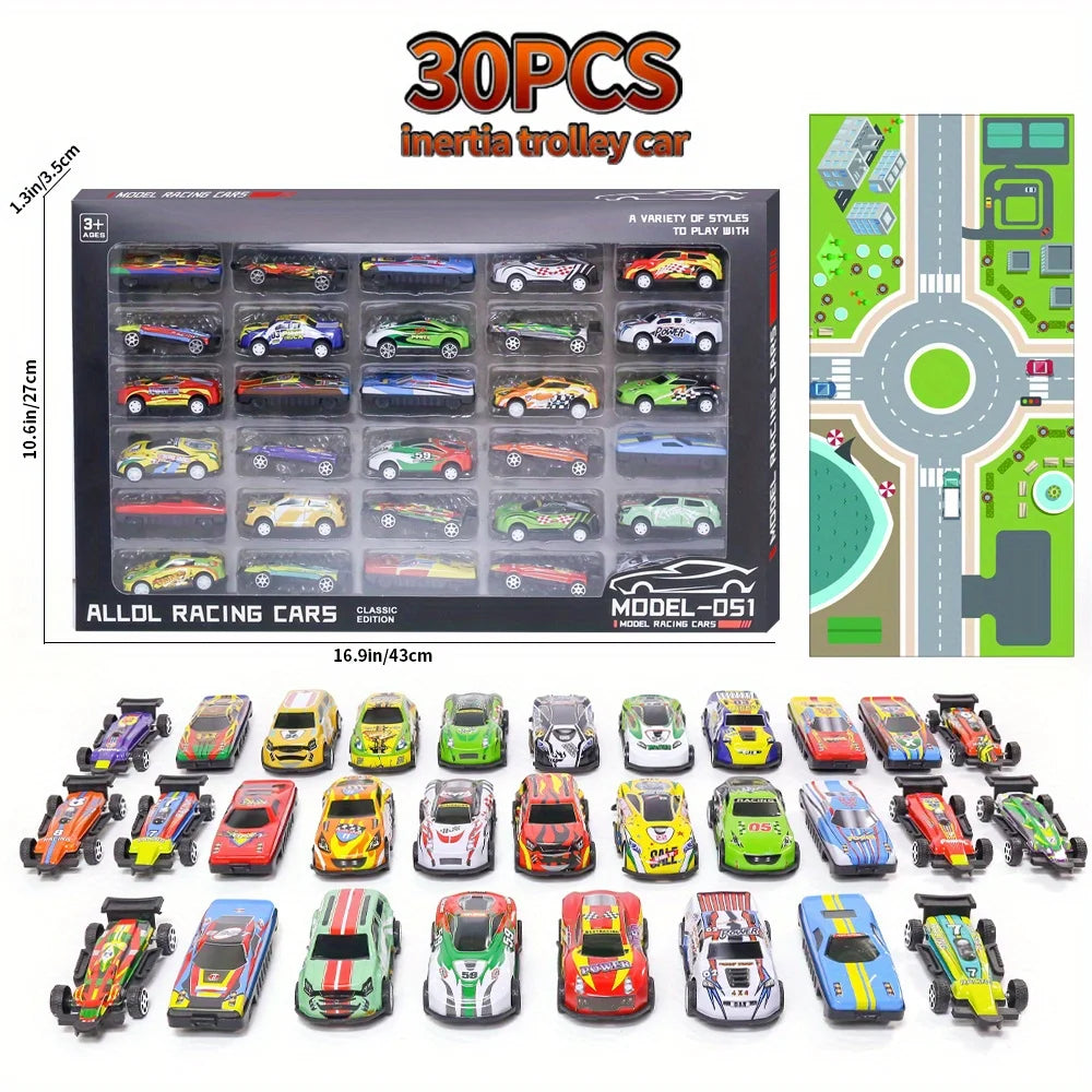 High quality Metal Cars For Kids (30 Pcs Gift Packing)
