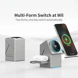 CYBER T 25W Qi2 Certification magnetic 3-in-1 wireless charger