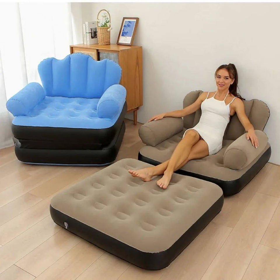 2 in 1 Inflatale Space Saving Sofa Bed