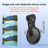 52mm Clip-on CPL Phone Camera Lens Filter Kit (High Quality)