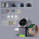 CYBER T 25W Qi2 Certification magnetic 3-in-1 wireless charger