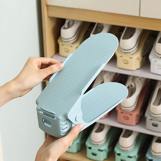 3 Pcs Adjustable Shoe Rack