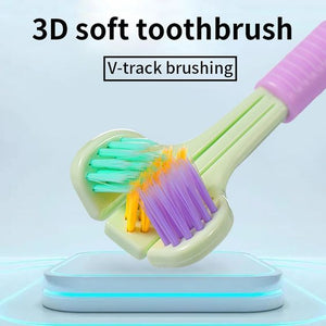 3 Sided Soft Toothbrush