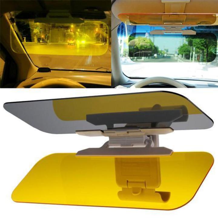 Imported Quality 2 in 1 Car Day Night Anti Glare Mirror(Protect Your Life From Accident)