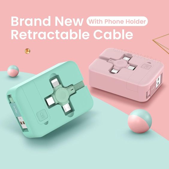 3 IN 1 RETRACTABLE CHARGING CABLE