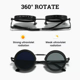 Imported Quality Adjustable Diming Sunglasses with lens