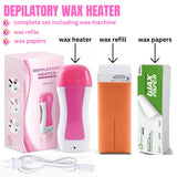 3 in 1 Depilatory Heater Waxing with Epilator Machine