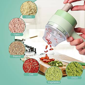 4 in 1 Electric Vegetable Cutter Chopper