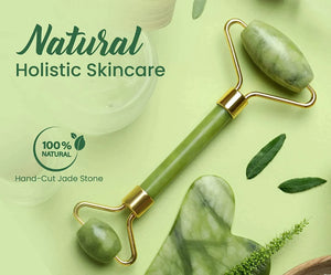 Jade roller and Gua Sha Stone Anti Aging Natural Stone