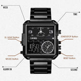 Stylish Triple Time Watch