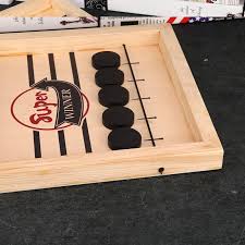 FAMILY WOODEN HOCKEY GAME