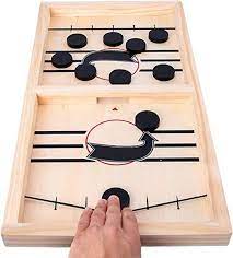 FAMILY WOODEN HOCKEY GAME